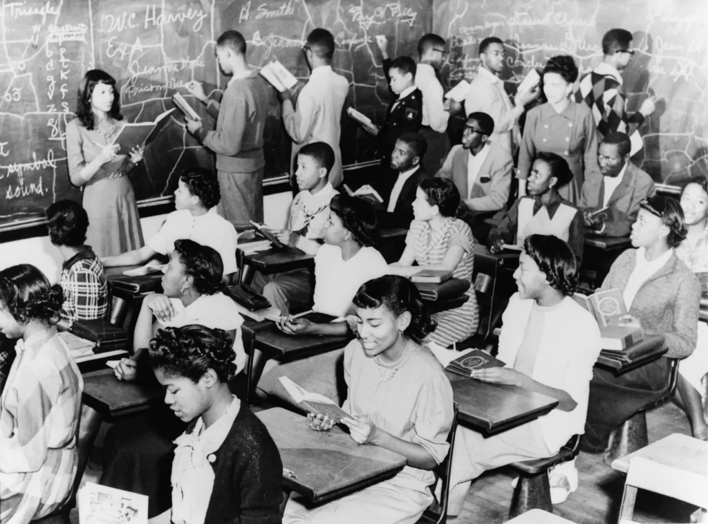 Dunbar High Schools students, 1949. Courtesy, Library of Congress