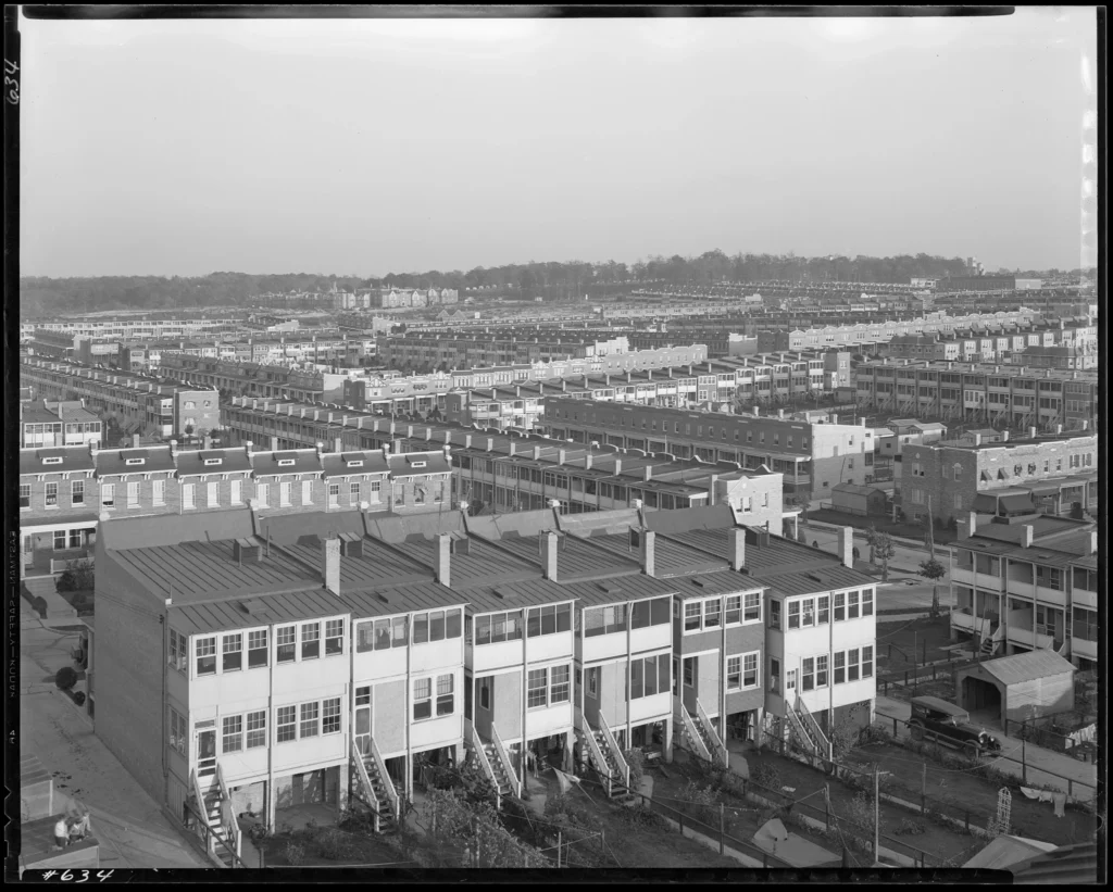 Black and white photo of Petworth